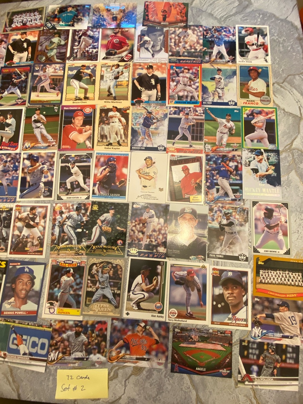 Assorted Baseball Trading Cards Collection - Multi-Color - Picture 3 of 6